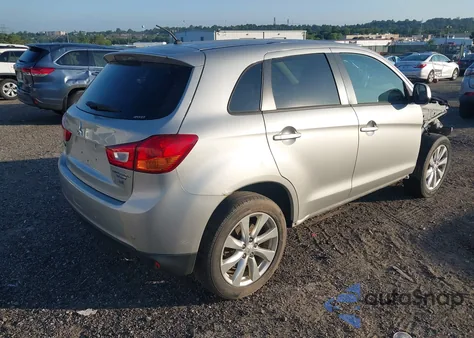 2015 Mitsubishi Outlander Sport Es from USA, damaged, VIN 4A4AR3AW4FE037149